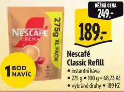 Albert Nescafé Classic Refill nabídka