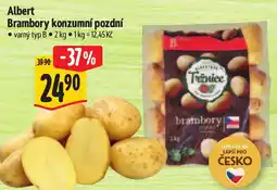Albert Albert Brambory konzumní pozdní nabídka