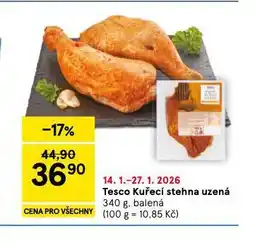 Tesco Kuřecí stehna uzená nabídka