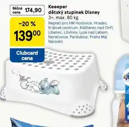 Tesco Keeper dětský stupínek disney nabídka
