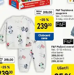 Tesco Tepláková souprava nabídka