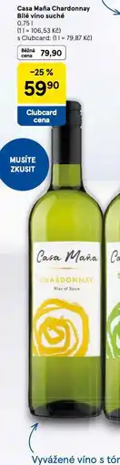Tesco Casa maňa chardonnay nabídka
