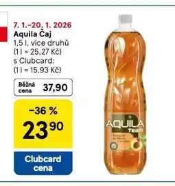 Tesco Aquila čaj nabídka