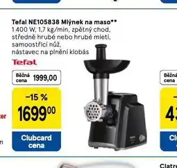 Tesco Tefal mlýnek na maso nabídka