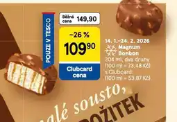 Tesco Magnum bonbon nabídka