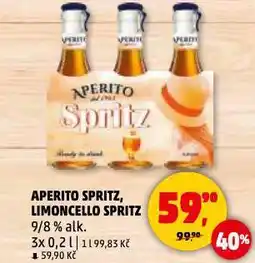 Penny Market Limoncello spritz nabídka