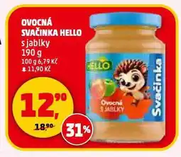 Penny Market Ovocná svačinka hello nabídka