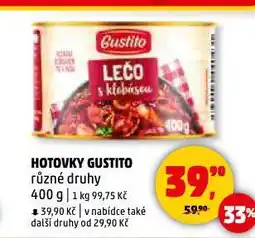 Penny Market Hotovky gustito nabídka