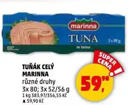 Penny Market Tuňák celý marinna nabídka