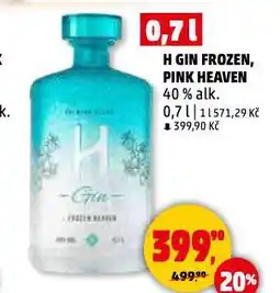 Penny Market H gin pink heaven nabídka