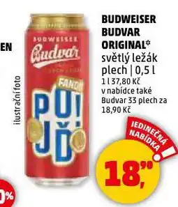 Penny Market Pivo budweiser budvar nabídka