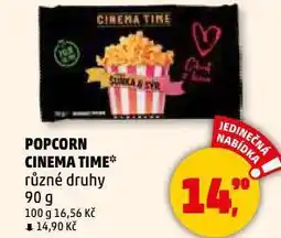 Penny Market Popcorn cinema time nabídka