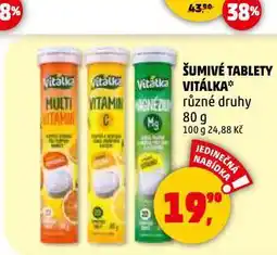 Penny Market Šumivé tablety vitálka nabídka
