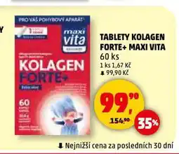 Penny Market Tablety kolagen forte + maxi vita nabídka