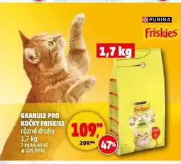Penny Market Friskies granule pro kočky nabídka