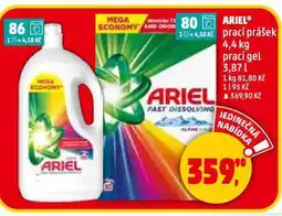 Penny Market Ariel prací prášek nabídka