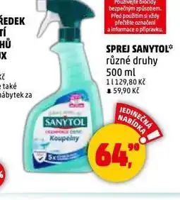 Penny Market Sprej sanytol nabídka