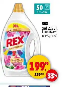 Penny Market Rex prací gel nabídka