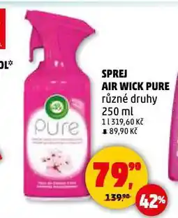 Penny Market Air wick pure sprej nabídka