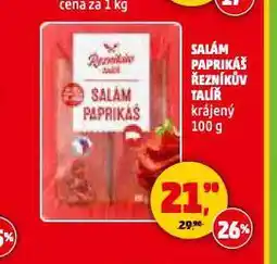 Penny Market Salám paprikáš nabídka