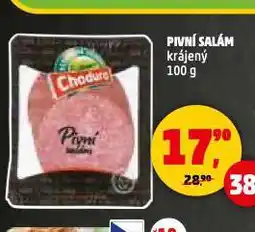 Penny Market Pivní salám nabídka