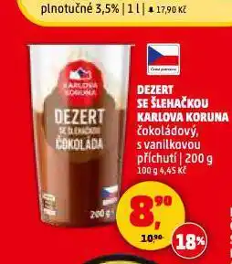 Penny Market Dezert se šlehačkou nabídka