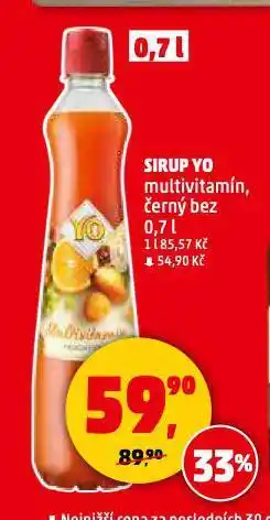 Penny Market Sirup yo nabídka