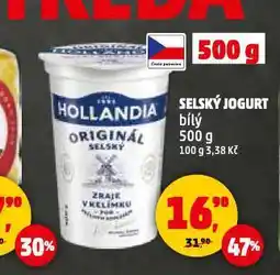 Penny Market Hollandia selský jogurt nabídka