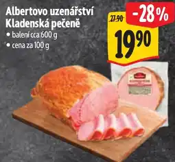 Albert Albertovo uzenářství Kladenská pečeně nabídka