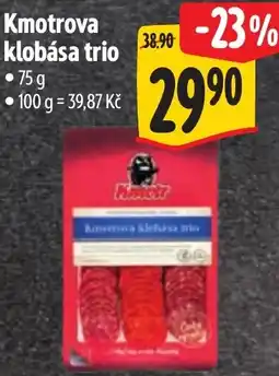 Albert Kmotrova klobása trio nabídka