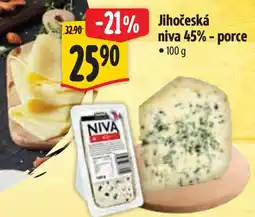 Albert Jihočeská niva 45% - porce nabídka