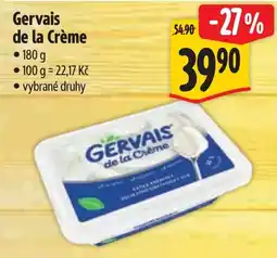 Albert Gervais de la Crème nabídka