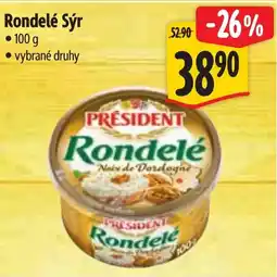Albert Rondelé Sýr nabídka
