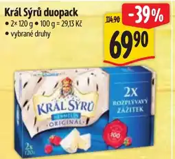Albert Král Sýrů duopack nabídka