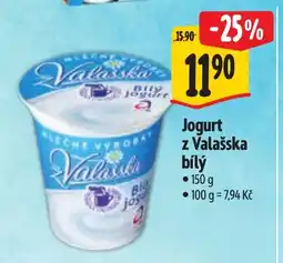 Albert Jogurt z Valašska bily nabídka
