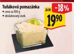 Albert Tuňáková pomazánka nabídka