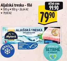 Albert Aljašská treska - filé nabídka