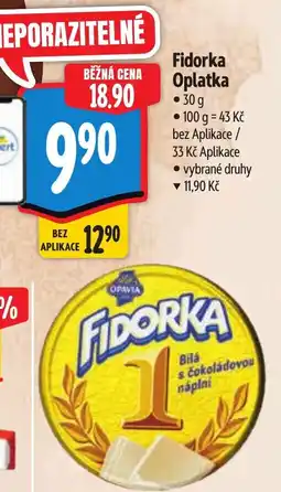 Albert Fidorka Oplatka nabídka