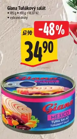 Albert Giana Tuňákový salát nabídka