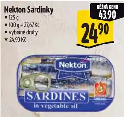 Albert Nekton Sardinky nabídka