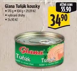 Albert Giana Tuňák kousky nabídka