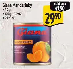 Albert Giana Mandarinky nabídka