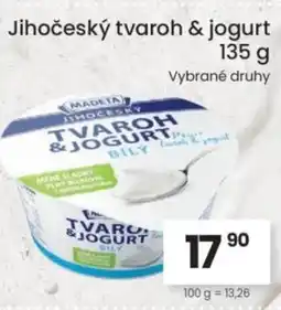 Kubík potraviny Jihočeský tvaroh & jogurt nabídka