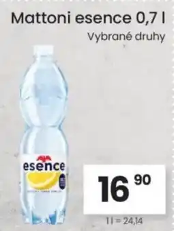 Kubík potraviny Mattoni esence nabídka