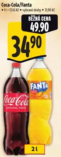 Albert Coca-Cola/Fanta nabídka