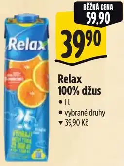 Albert Relax 100% džus nabídka