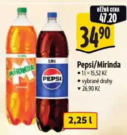 Albert Pepsi/Mirinda nabídka