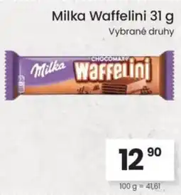 Kubík potraviny Milka Waffelini nabídka