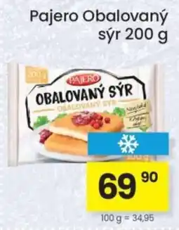 Kubík potraviny Pajero Obalovaný sýr nabídka