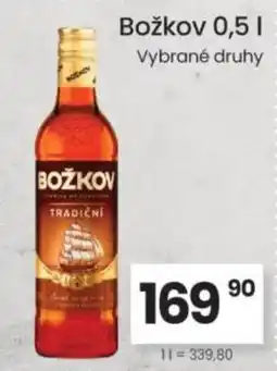 Kubík potraviny BOŽKOV nabídka